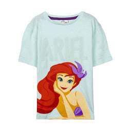 T-Shirt met Korte Mouwen voor kinderen Disney Princess Groen Lichtgroen Maat 3 Jaar