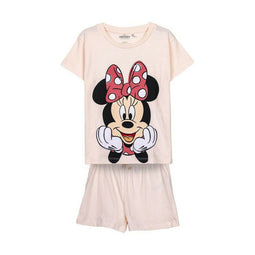 Pyjama Kinderen Minnie Mouse Roze Licht Roze Maat 6 Jaar