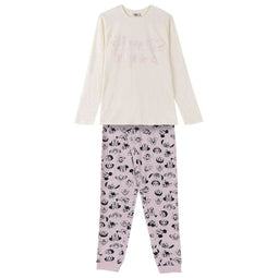 Pyjama Disney Beige Licht Roze Maat S