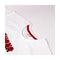 Dames-T-Shirt met Korte Mouwen Stitch Wit Maat S