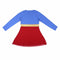 Jurk Superman Blauw Rood Maat 12 Jaar