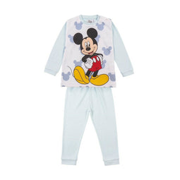 Pyjama Kinderen Mickey Mouse Licht Blauw Maat 36 maanden
