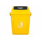 Afvalemmer Q-Connect KF10062 Geel Plastic 58 L
