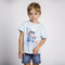 T-Shirt met Korte Mouwen voor kinderen Stitch Licht Blauw Maat 8 Jaar