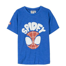 T-Shirt met Korte Mouwen voor kinderen Spidey Blauw Maat 2 Jaar