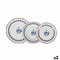 Serviesset Santa Clara Lousame 12 Onderdelen (2 Stuks)