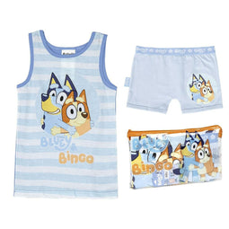 Pyjama Kinderen Bluey Licht Blauw Maat 2 Jaar