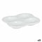 Snackdienblad Inde Porselein 15 x 12 x 2 cm (12 Stuks)