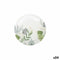 Bordenset Algon Wegwerp Karton Gebloemd 12 Onderdelen 18 cm (24 Stuks)