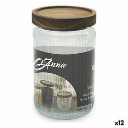 Blik Anna Glas 950 ml 10 x 16 cm (12 Stuks)