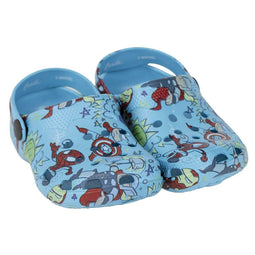 Strandklompen The Avengers Blauw Schoenmaat 30-31