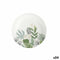 Bordenset Algon Wegwerp Karton Gebloemd 10 Onderdelen 20 cm (24 Stuks)