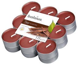 Bolsius - Geurtheelicht brick 18 True Scents Oud Wood