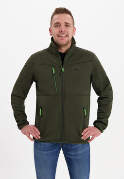 Kjelvik - Heren outdoorvest Alwin Green XL