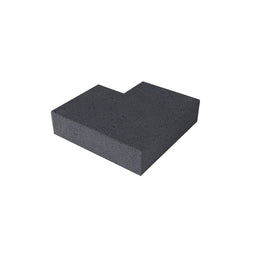 Gardenlux - Massief hoek buiten Antraciet 60/60 x 40 x 20 cm