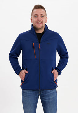 Kjelvik - Heren outdoorvest Alwin Blue 5XL