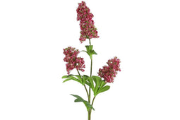 Decostar - Fatsia japonica d.roze kunstbloem zijde nepbloem