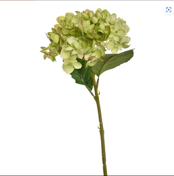 Jasaco - Hortensia l45 cm groen kunstbloem zijde nepbloem