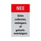 Pickup - Deco route nee/nee geloof/collecte kleur