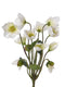 Driesprong Collection - Helleborusplant kunstbloem zijde nepbloem