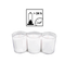 Hortus - 24 uurs kaars wit 3 stuks