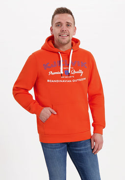 Kjelvik - Heren hoodie Goya Orange 3XL