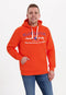 Kjelvik - Heren hoodie Goya Orange 3XL