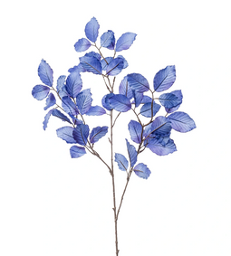 Emerald - Beech leaf spray blue 90 cm kunstbloem zijde nepbloem
