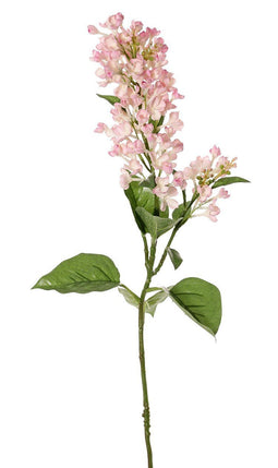 Driesprong Collection - Seringentak m. 2 bloemtrossen l.roze kunstbloem zijde nepbloem