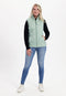 Kjelvik - Dames bodywarmer Silvie Light Green 50