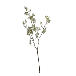 Jasaco - Mimosablaadjes l90 cm groen kunstbloem zijde nepbloem