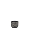 Mica Decorations - Kjeld pot rond zwart - h6,5xd7,5cm