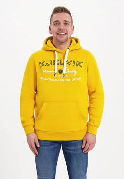 Kjelvik - Heren hoodie Goya Yellow M