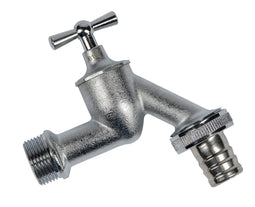Vatenhandel Stijf - Kraan Verchroomd 1/2 x 12mm