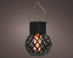 Lumineo - Solar hanging light d7h9 -6l zwart Lumineo Solar Hanging Lights