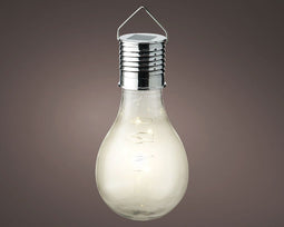 Lumineo - Solar bulb d8h14cm transparant Lumineo Solar Hanging Lights