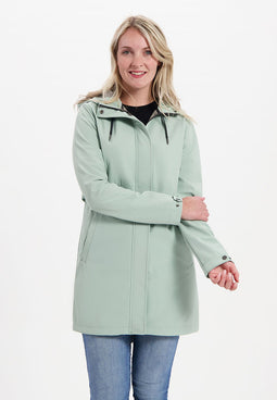 Kjelvik - Dames jas Teddy Light Green 42