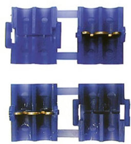 Skandia - Kabelschoen Connector Blauw 5St