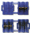 Skandia - Kabelschoen Connector Blauw 5St