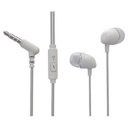 Hoofdtelefoon met microfoon TM Electron Wit