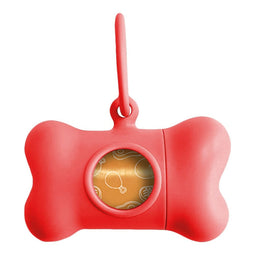 Hondetas Dispenser United Pets Bon Ton Classic Hond Rood (8 x 4,2 x 5 cm)