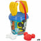 Strandspeelgoedset Mickey Mouse Ø 18 cm (16 Stuks)