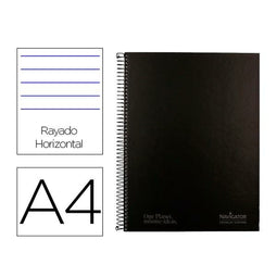 Schrift Navigator NA41 Zwart A4 80 Lakens