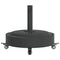 Parasolvoet met wielen voor stok van 38 / 48 mm 27 kg rond