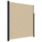 Windscherm uittrekbaar 220x300 cm beige