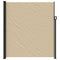 Windscherm uittrekbaar 220x300 cm beige