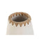 Vaas Home ESPRIT Wit Terra cotta 19 x 19 x 40 cm (3 Onderdelen)