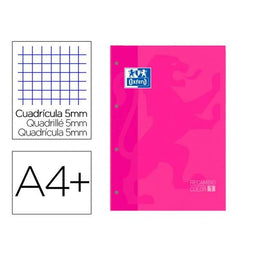 Navulling Oxford 400123677 Roze A4 80 Lakens