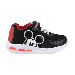 Sportschoenen met LED Mickey Mouse Zwart Schoenmaat 27