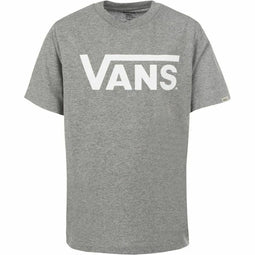 T-Shirt met Korte Mouwen voor kinderen Vans Drop V Donker grijs Maat M